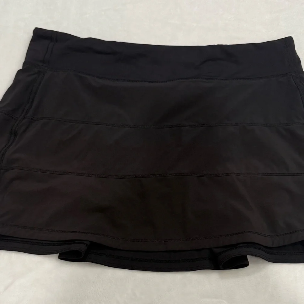 lululemon athletica Black Mini Skirt